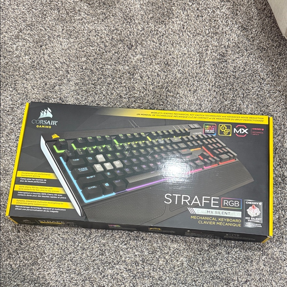 Corsair Strafe RGB Mechanical Gaming Keyboard - Black